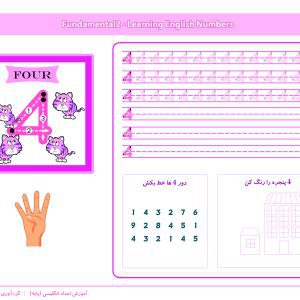یادگیری اعداد انگلیسی