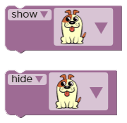 بلاک نمایش یا مخفی‌کردن